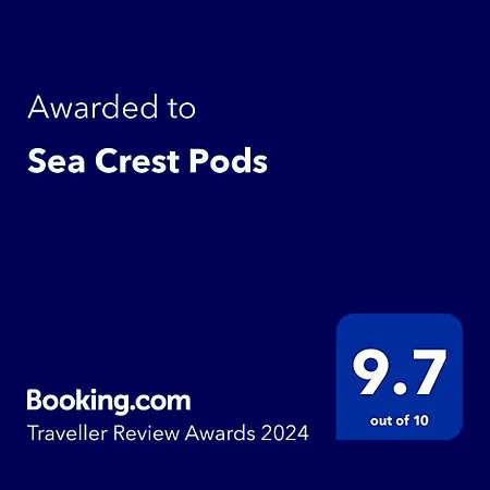 Sea Crest Pods Donegal Деревянный коттедж